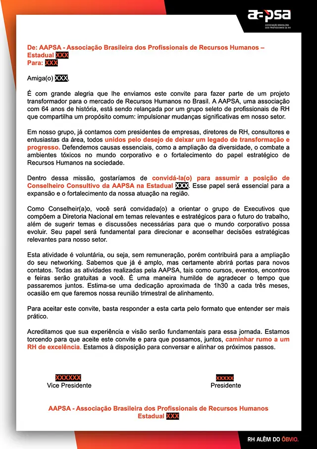 convite conselho AAPSA estadual