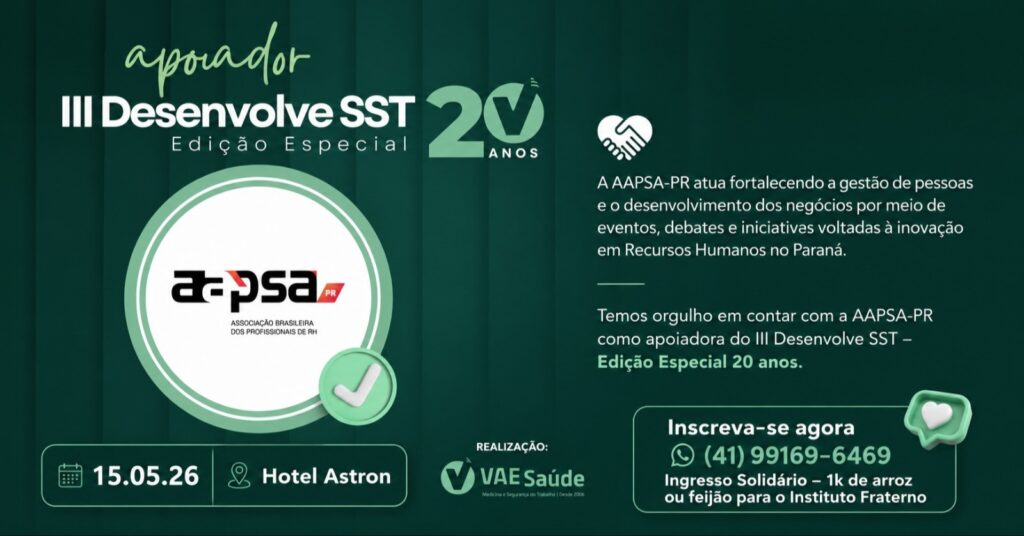 Evento Imperdível para Profissionais de RH SST e Lideranças