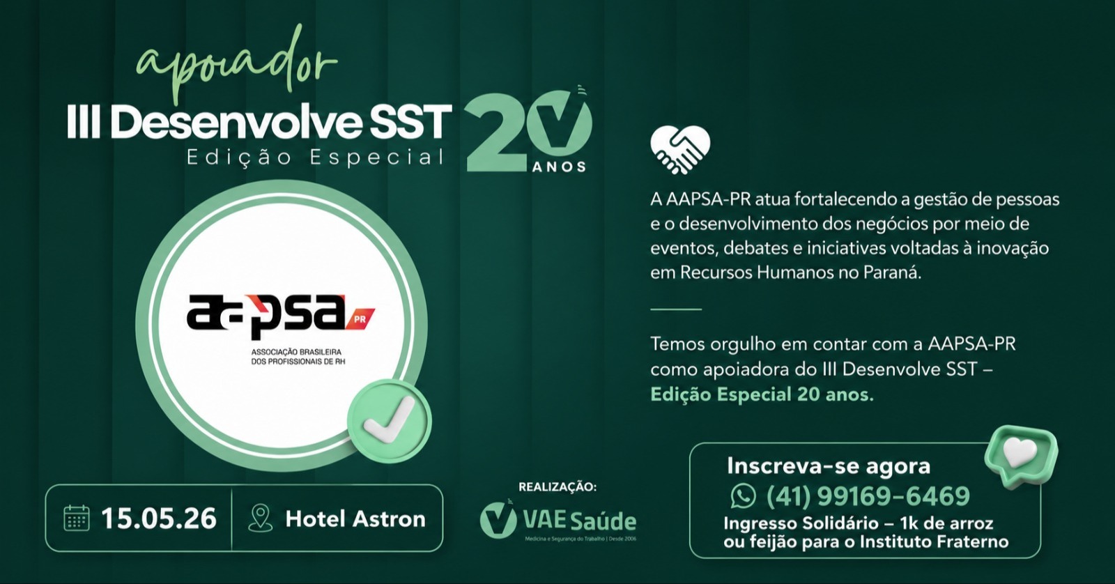 Evento Imperdível para Profissionais de RH SST e Lideranças