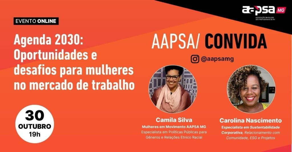 AAPSA Convida Agenda 2030 Oportunidades e Desafios para Mulheres no Mercado de Trabalho