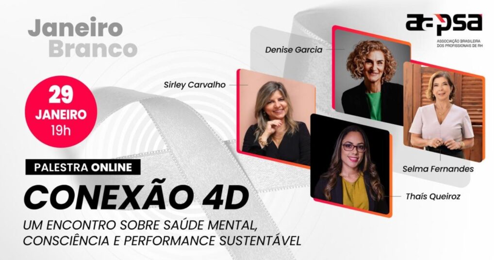 Conexão 4D um Encontro sobre Saúde Mental Consciência e Performance Sustentável