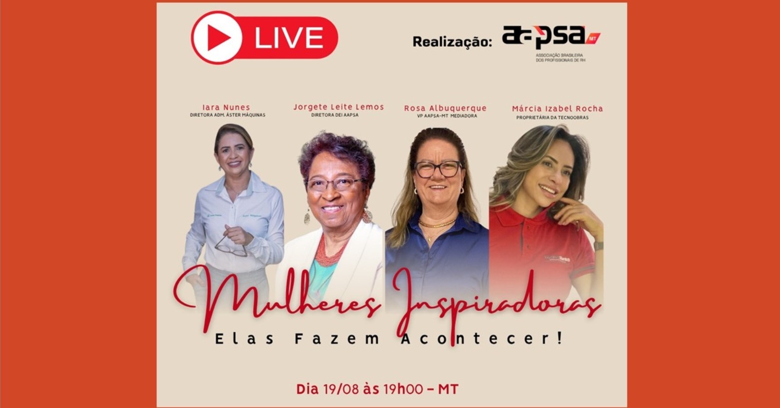 Mulheres que Inspiram Transformam e Fazem Acontecer
