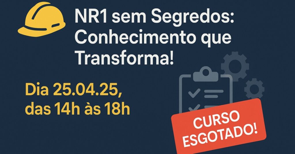 NR1 sem Segredos Conhecimento que Transforma